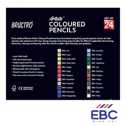 BRUSTRO Artists Colour Pencils Set Of 24